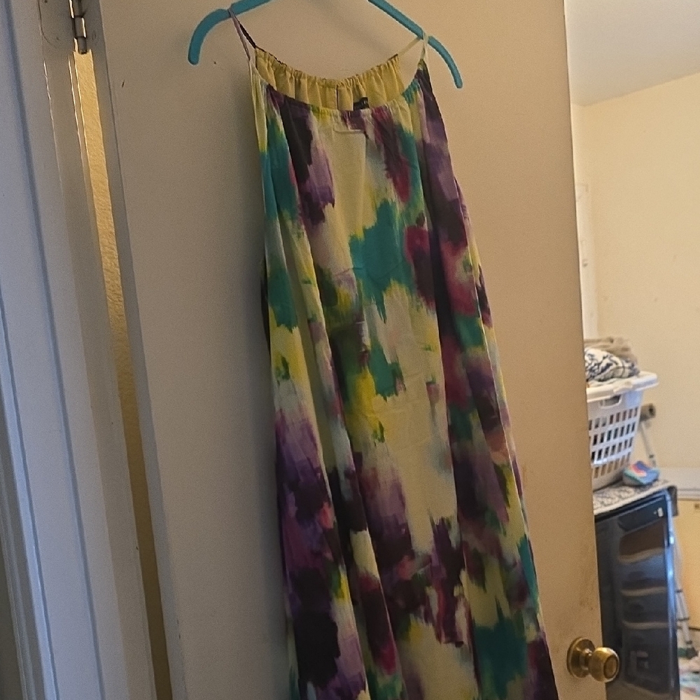 Lane Bryant Multicolor Maxi Dress